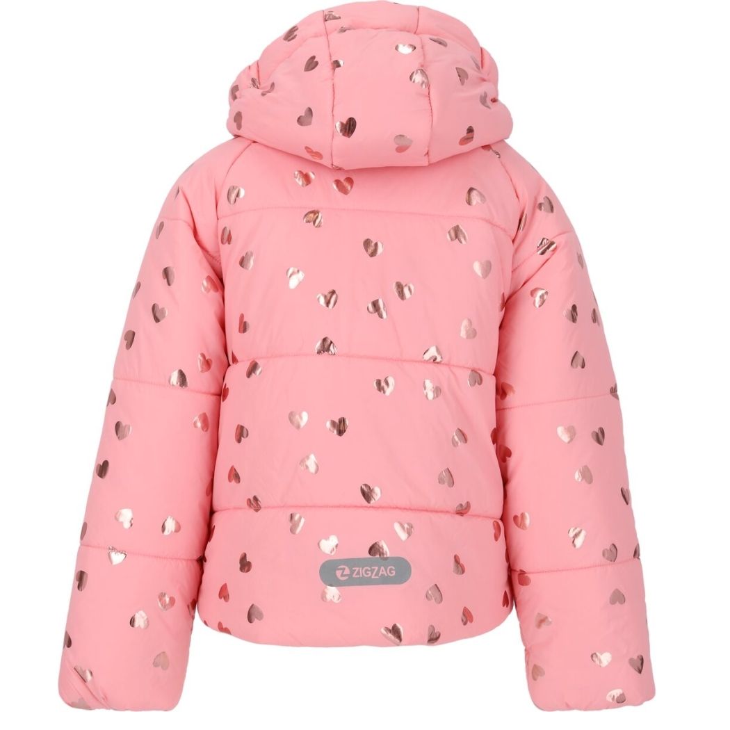 Winter Jackets -  zigzag Candys Printed Puffer Jacket